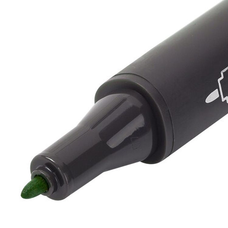 Маркер для скетчинга двусторонний 1 мм - 6 мм BRAUBERG ART CLASSIC, цвет: абсент — картинка 4