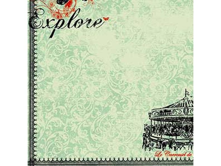 Набор бумаги «Ретро истории» — картинка 6