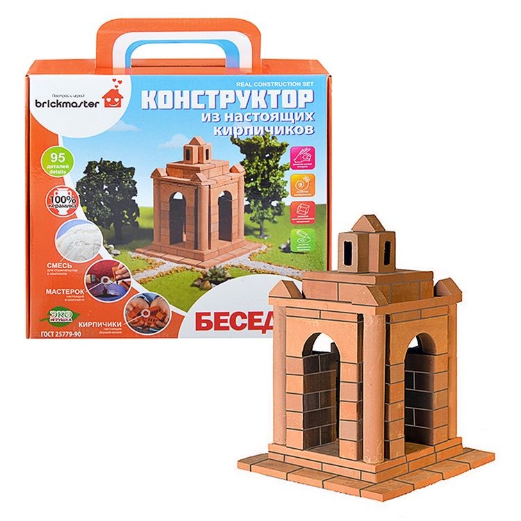 Конструктор из кирпичиков «Беседка» — картинка 2