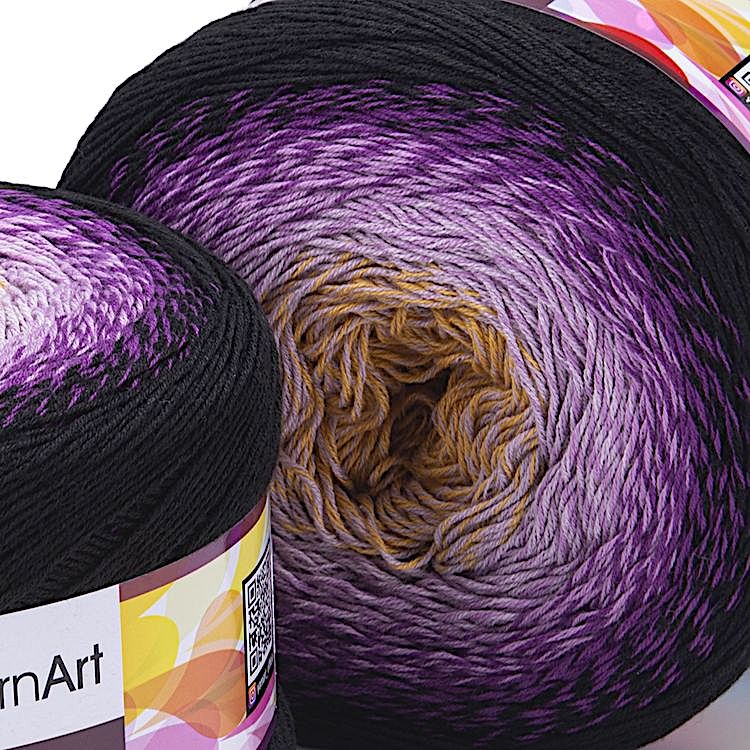 Пряжа YarnArt Flowers (303), мультиколор, 5 шт. по 200 г — картинка 2