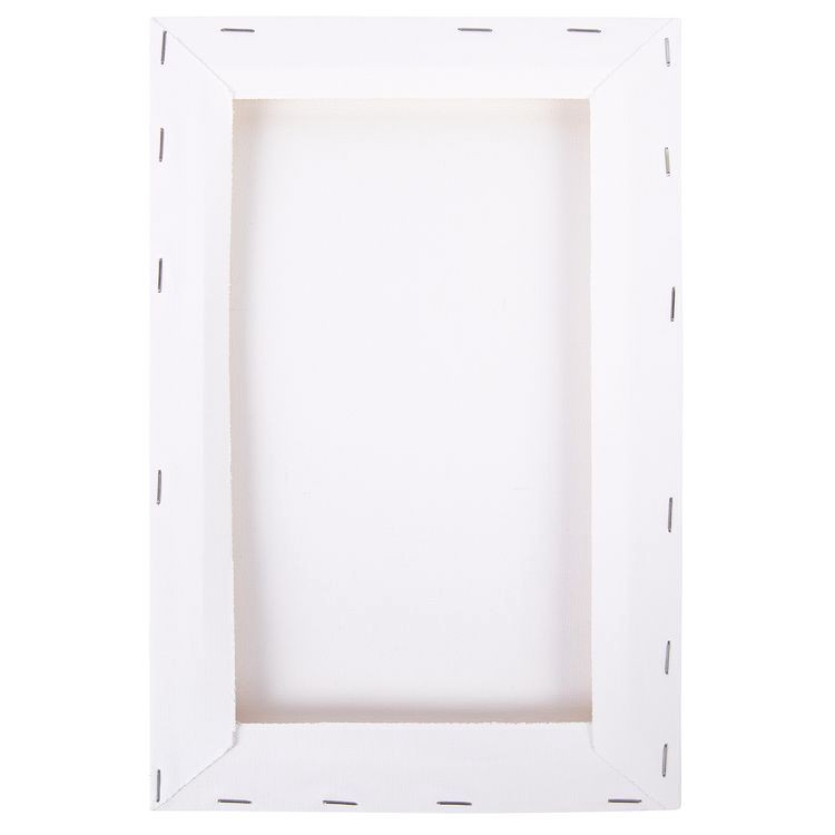 Холст грунтованный на подрамнике, 100% хлопок, 20х30 см, 260 г/м2, Аква-колор — картинка 3