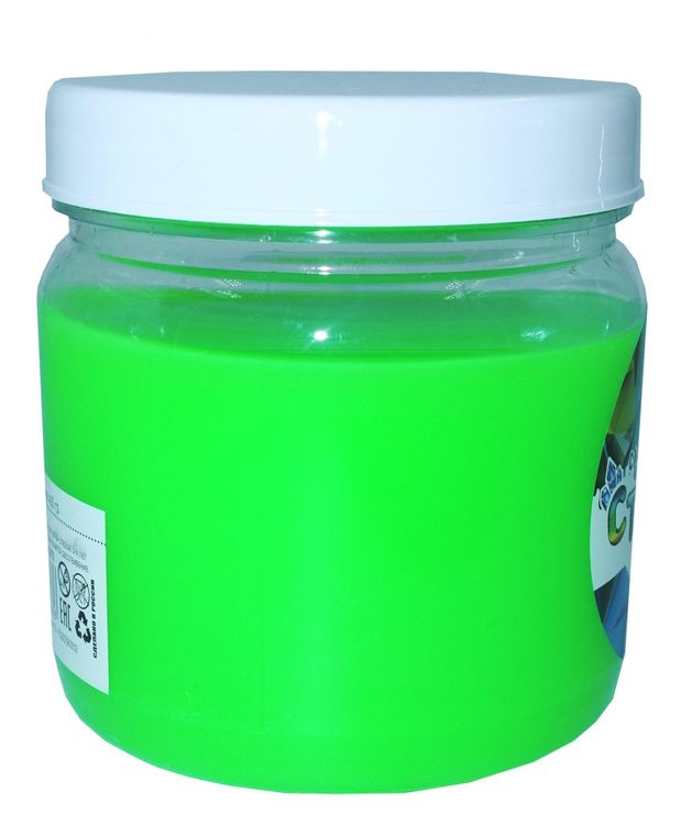 Слайм Стекло серия Party Slime, зеленый неон, 400 гр
 — картинка 2