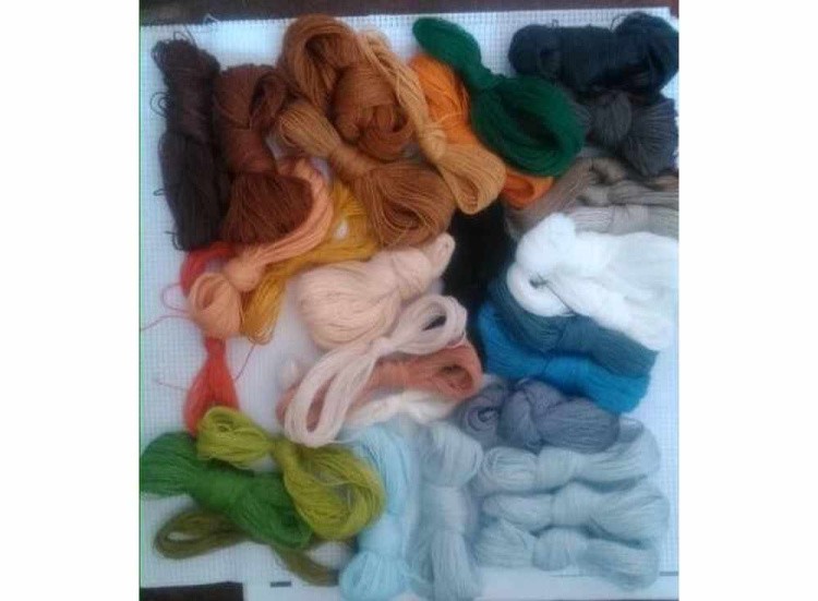 Набор для вышивания «Тигрята в снегу» — картинка 10