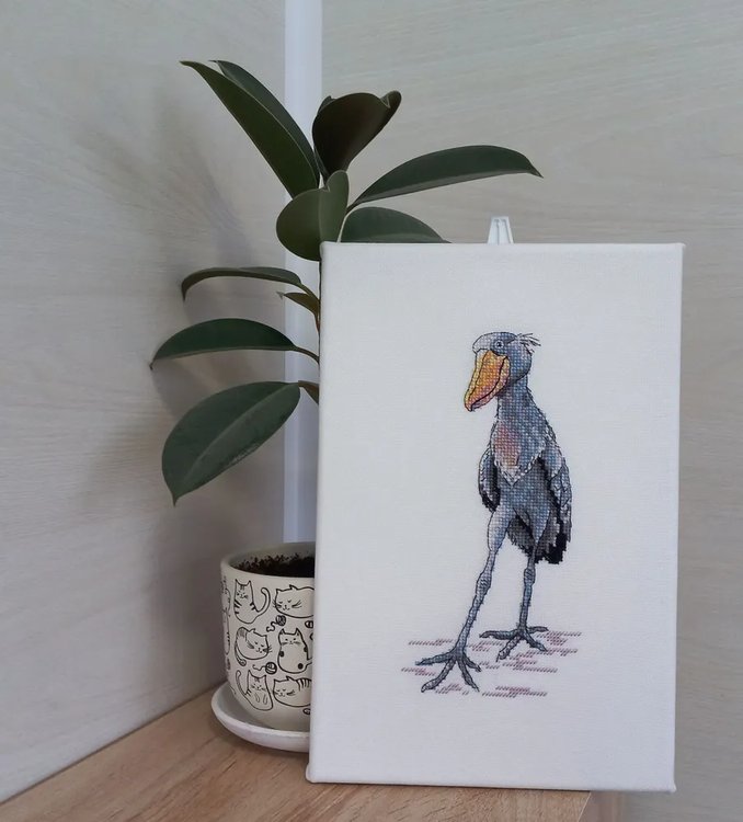 Набор для вышивания «Китоглав. Королевская цапля» — картинка 5