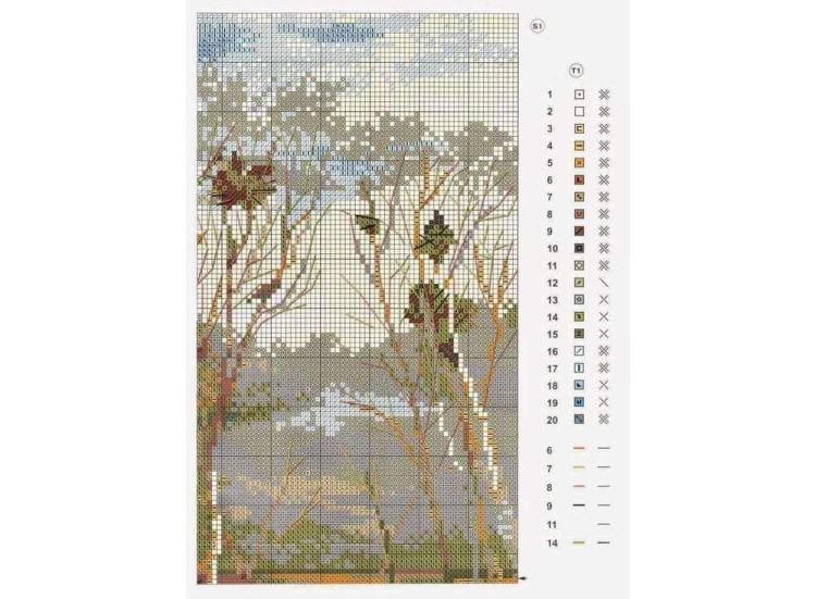 Набор для вышивания «Грачи прилетели» — картинка 3