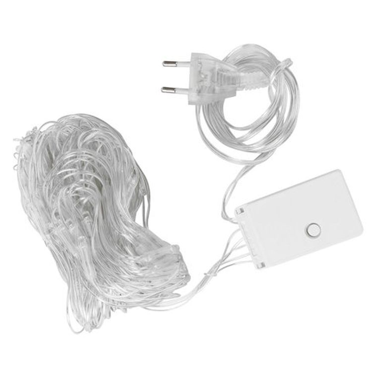 Электрогирлянда светодиодная «Сеть», 160 ламп, 1,5х1,5 м, многоцветная — картинка 4