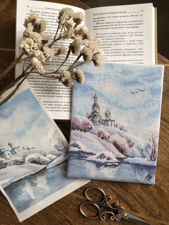 Набор для вышивания «Весна. Апрель» — картинка 4