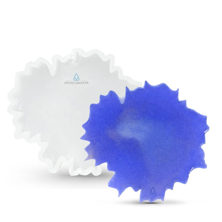 Силиконовый молд для эпоксидной смолы - Агат №1, 9х8 см — картинка 2