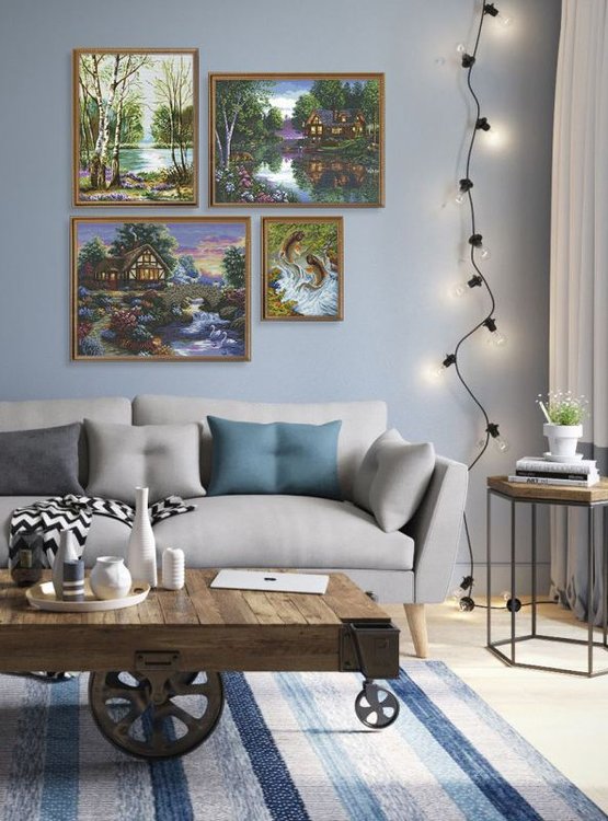 Набор для вышивания «Прыгающие карпы» — картинка 7