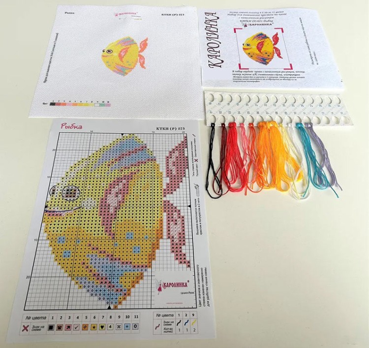 Набор для вышивания «Рыбка» — картинка 4