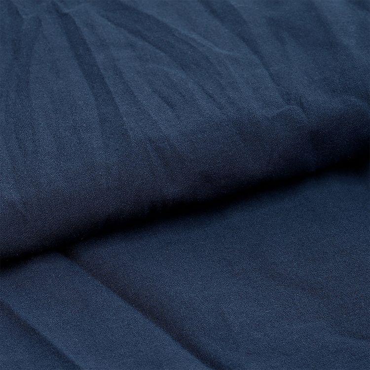 Ткань Хлопок крэш, 1 м х 150 см, 90 г/м², цвет: темно-синий, TBY — картинка 3