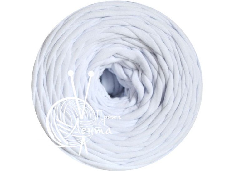 Пряжа Лента (белый) 330-380 г — картинка 2