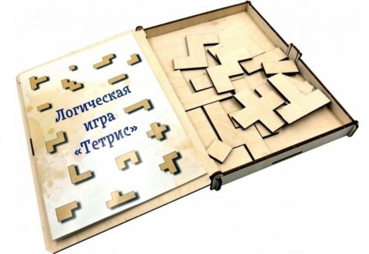 Головоломка деревянная Тетрис, 139 элементов — картинка 3