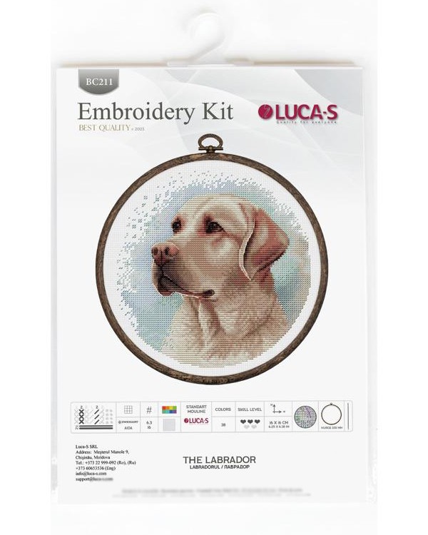 Набор для вышивания «Лабрадор» — картинка 9