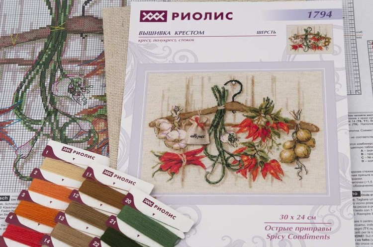 Набор для вышивания «Острые приправы» — картинка 5