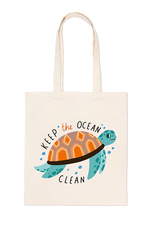 Раскраска на сумке «Чистый океан», Фрея