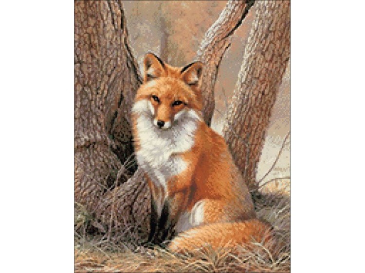 Алмазная вышивка «Лисица» — картинка 2