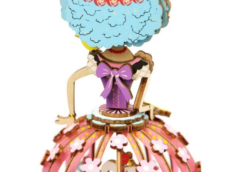 3D-пазл Принцесса, 118 элементов (музыкальная карусель) — картинка 3