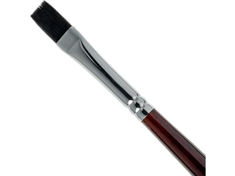 Кисть синтетическая «Осень» плоская №10 — картинка 2