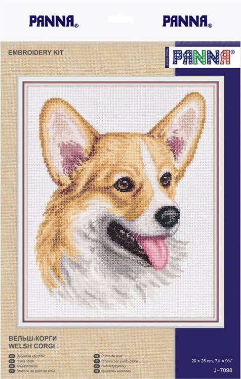 Набор для вышивания «Вельш-корги» — картинка 2