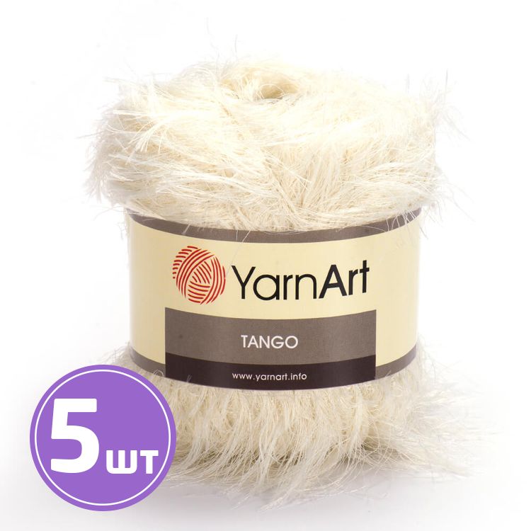 Пряжа YarnArt Tango (503), суровый, 5 шт. по 100 г