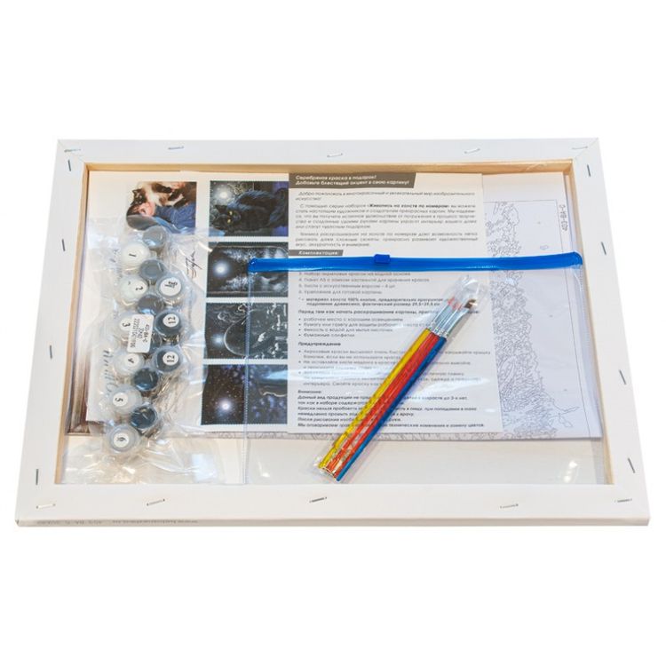 Картина по номерам «Сны» — картинка 3