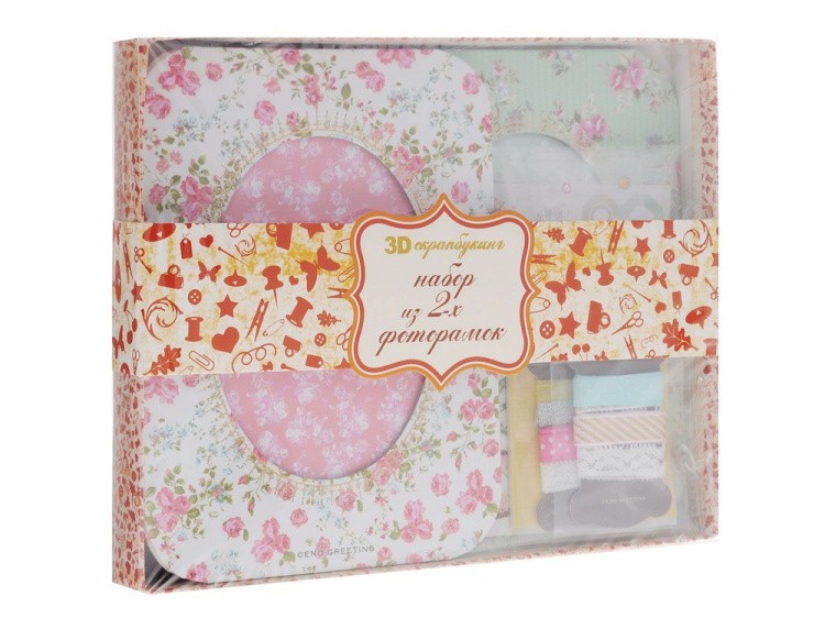 Набор для создания 2-х фоторамок «Нежность» — картинка 6