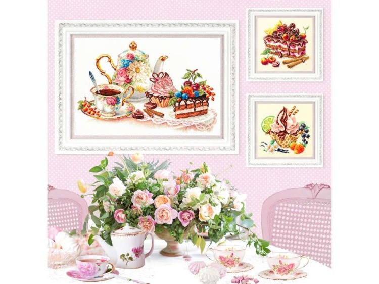 Набор для вышивания «Ванильное мороженое» — картинка 8