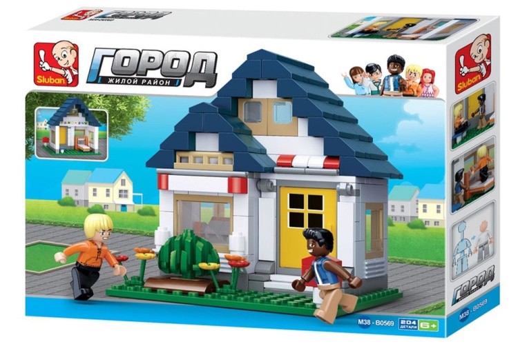 Конструктор «Город. Тренажерный зал», 204 детали — картинка 2