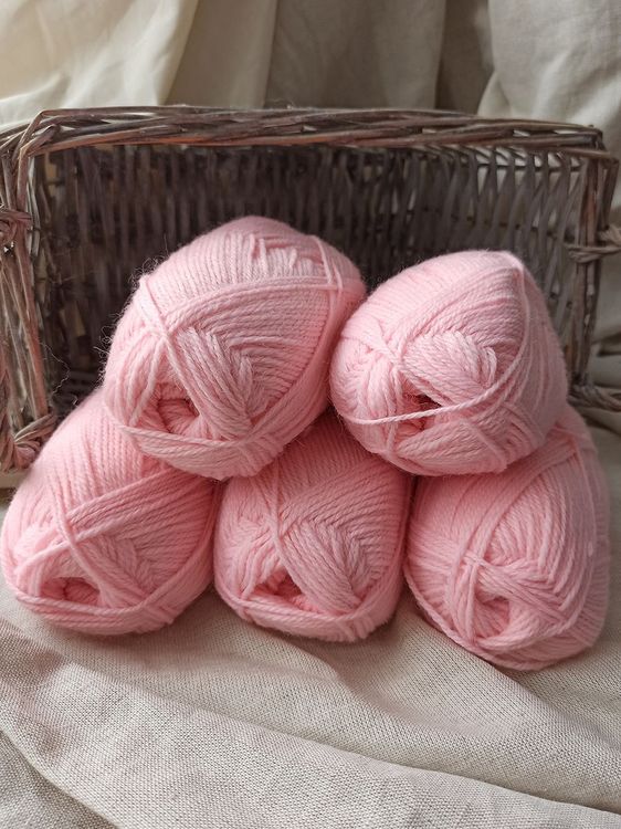 Пряжа Камтекс Бамбино (055), светло-розовый, 5 шт. по 50 г — картинка 4