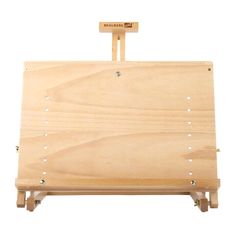 Мольберт настольный BRAUBERG ART CLASSIC, регулируемый верхний держатель — картинка 2