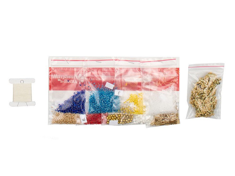 Набор для вышивания «Чехол на бутылку. Снегурочка» — картинка 5