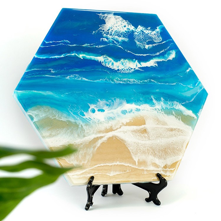 Натуральный кварцевый песок (фракция 0,1–0,3 мм), ResinArt — картинка 4