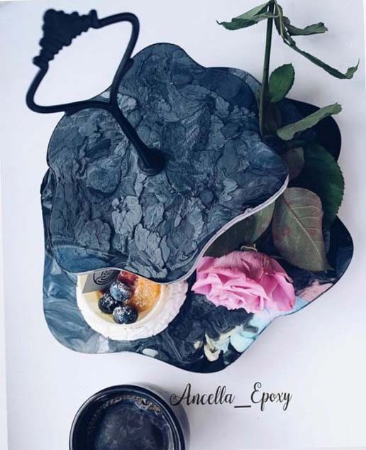 Молд №14 Заготовка для фруктовницы (26 см), 1 шт., Art Blong — картинка 2