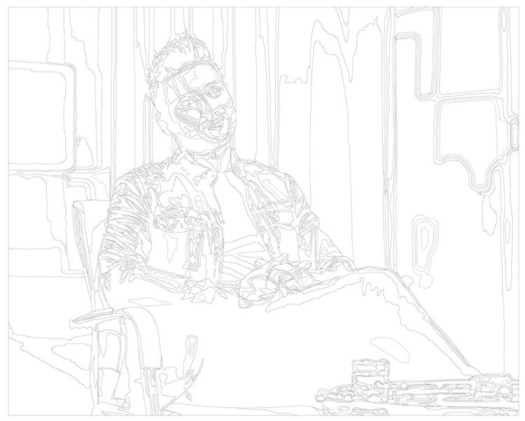 Картина по номерам «Российский музыкант Сергей Лазарев 3» — картинка 3