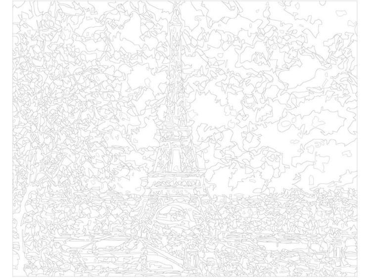 Картина по номерам «Весна в Париже» — картинка 3