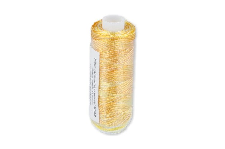 Нитки для вышивания Gamma, цвет: мультиколор/Set 6 желтые, 5000 ярд — картинка 2