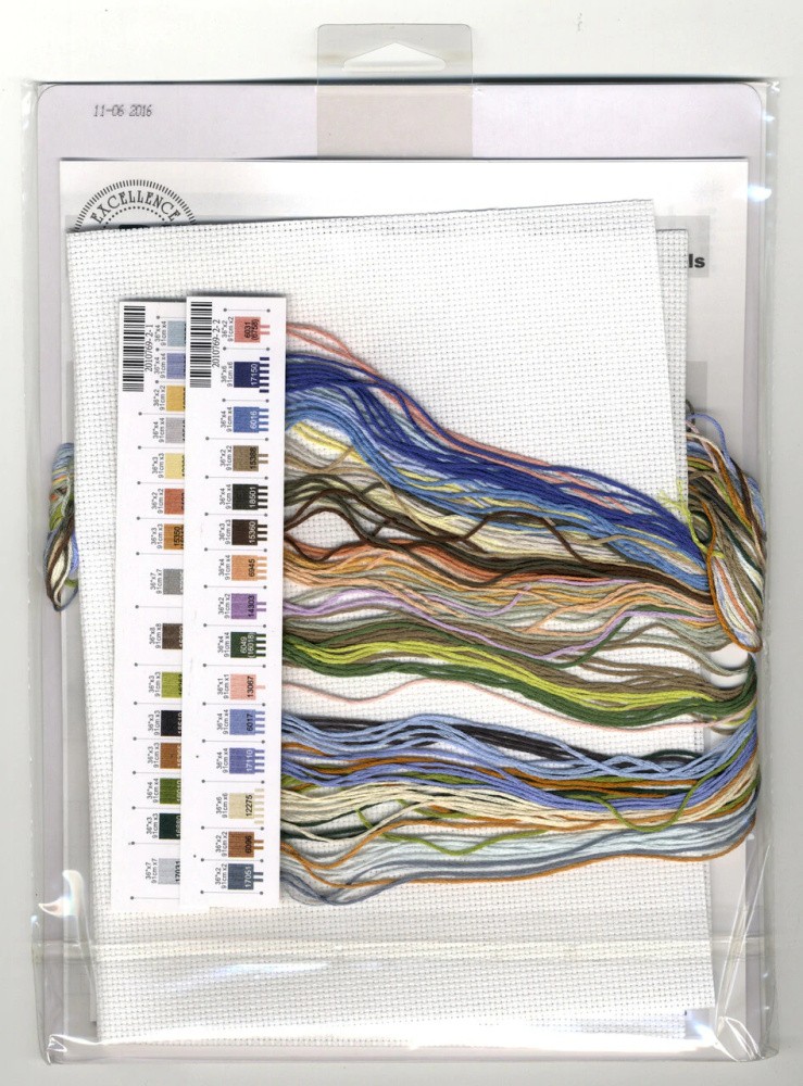 Набор для вышивания «Гортензия и ракушки» — картинка 6