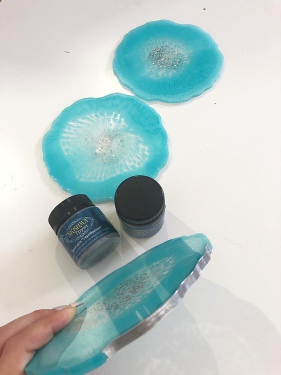 Жидкая поталь для окрашивания готовых изделий, цвет: серебро — картинка 2