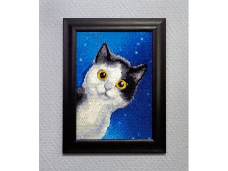 Алмазная вышивка «Любопытство» — картинка 4