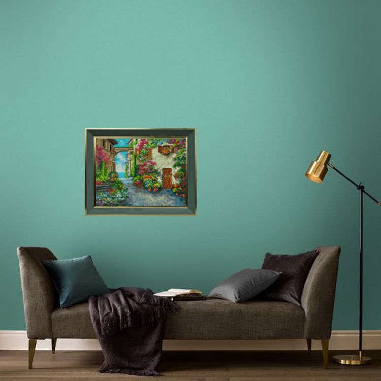 Алмазная вышивка «Солнечный город» — картинка 5