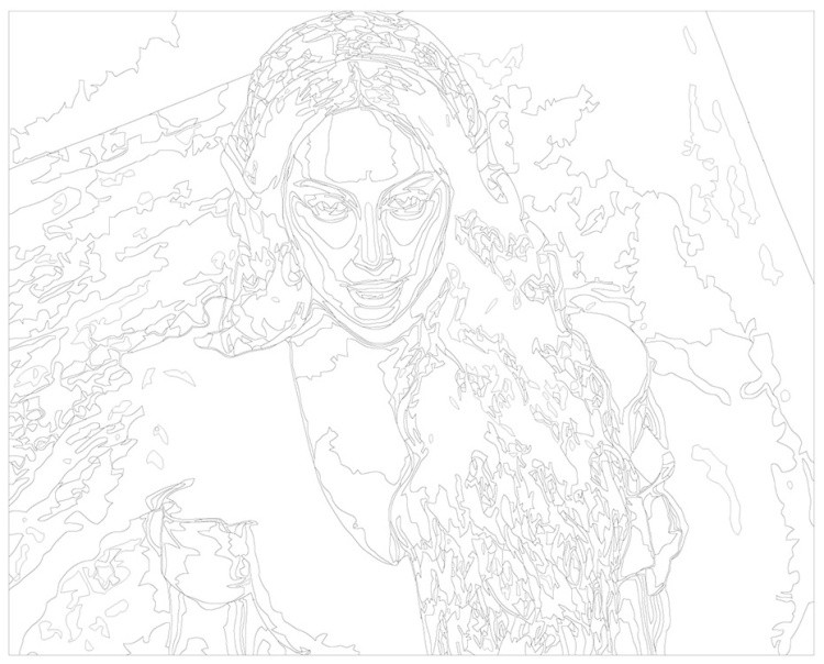 Картина по номерам «Российская певица Анна Асти Anna Asti 12» — картинка 3