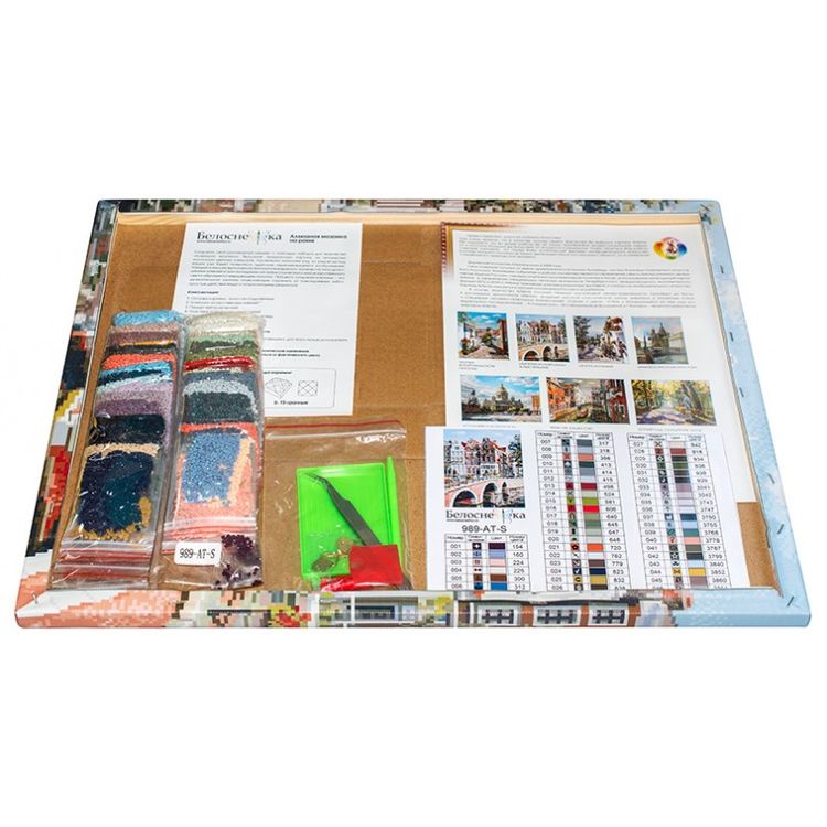 Алмазная вышивка «Императорский канал в Амстрердаме» — картинка 3