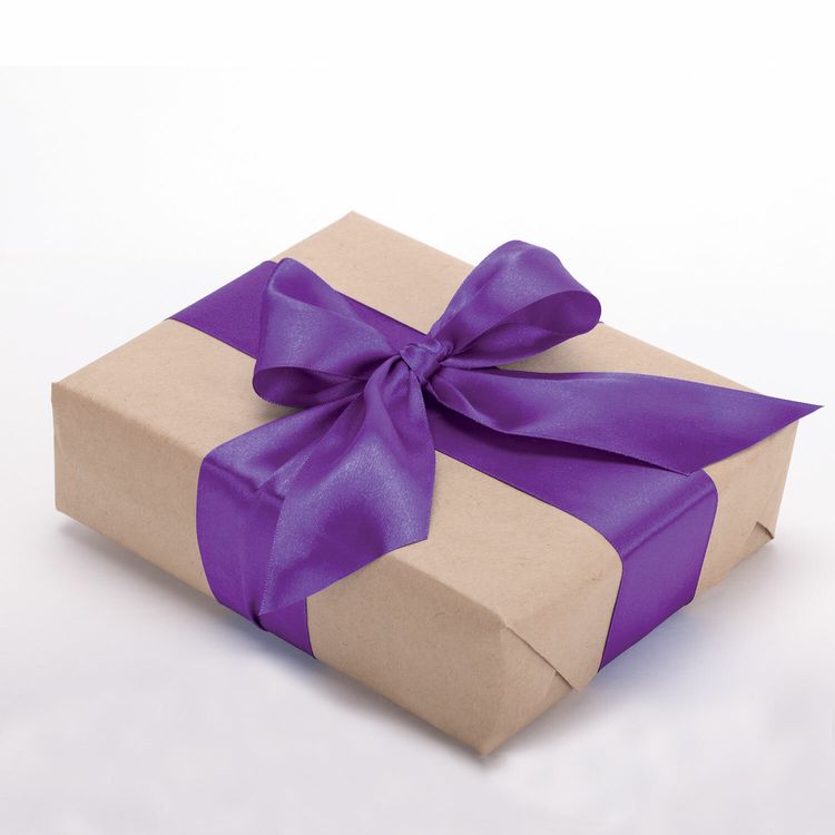 Лента атласная, ширина 38 мм, длина 23 м, фиолетовая, Brauberg — картинка 3