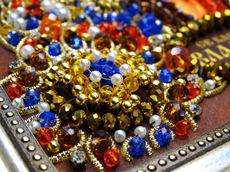 Набор для вышивания хрустальными камнями «Святой Владислав» — картинка 11