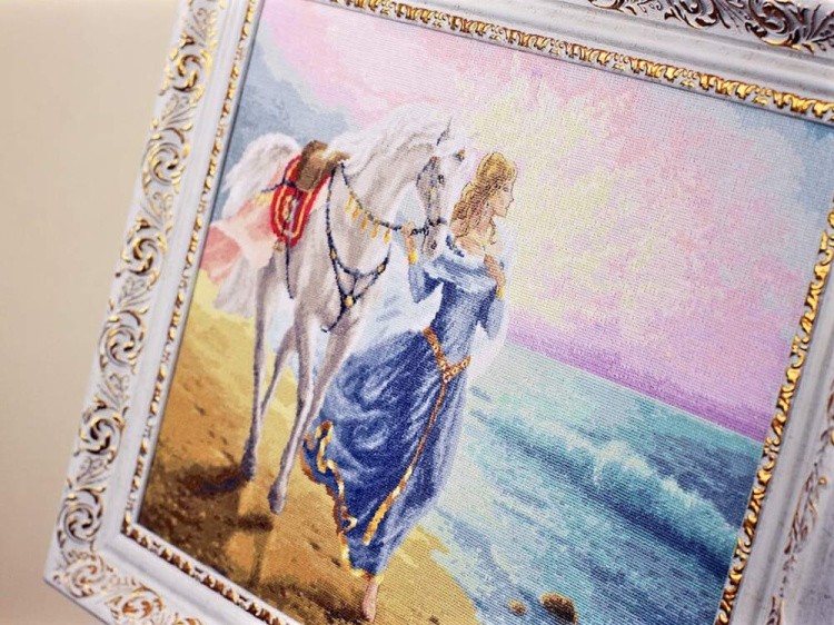 Набор для вышивания «Рассвет у моря» — картинка 3