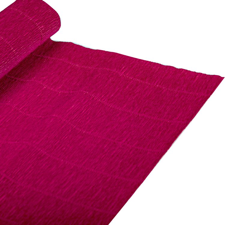 Бумага гофрированная Fiore 180 г/м2, темно-малиновая (584), 50х250 см, Brauberg — картинка 3