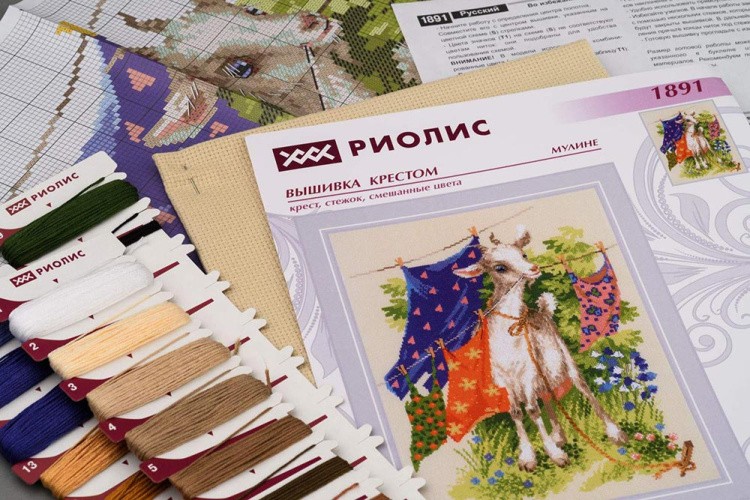 Набор для вышивания «Озорная козочка» — картинка 2