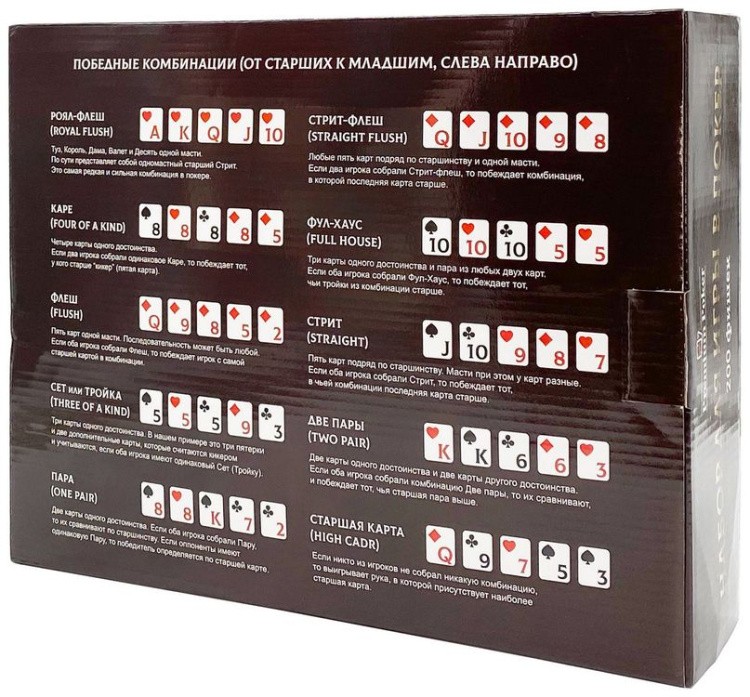 Покерный набор Monte Carlo, 200 фишек с номиналом в чемодане — картинка 5