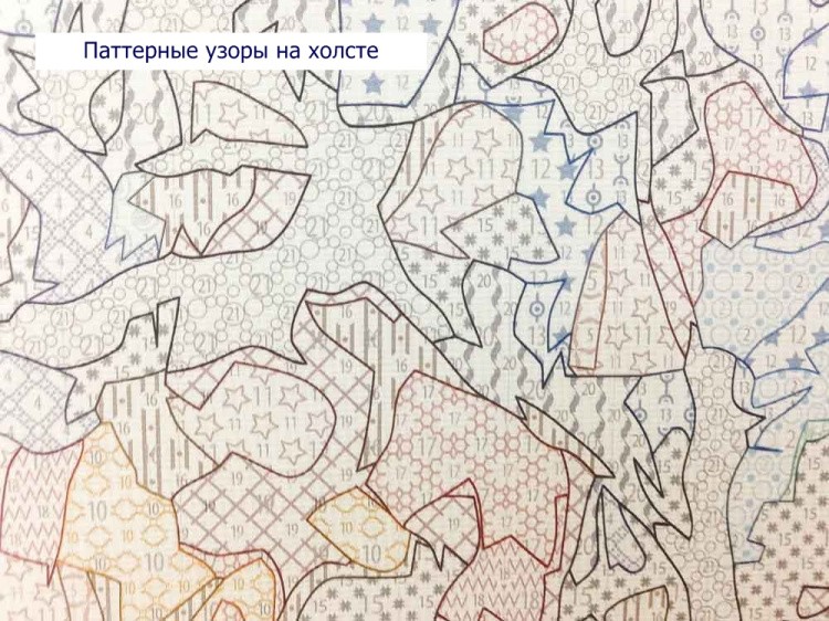 Картина по номерам «Высоко в небе» — картинка 7